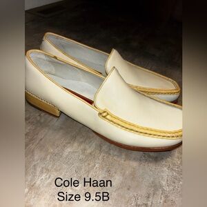 Cole Haan Men's Tan Slip-On Loafers